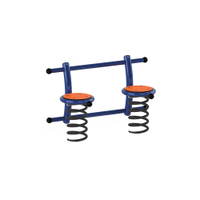 Action4kids Parallel-Federwippe, Metall-Bodenanker - NV3074 a 25