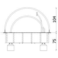 Rolli-Wippe, blau - NV3091 x 25