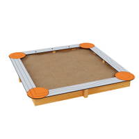 Sandkasten 3x3m, mit Sitzen, Simple - NV3764EP A c 26