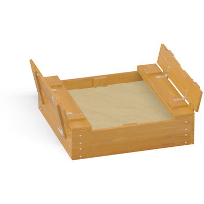 Sandkasten mit Sitzbank, 1,5 x 1,2 m