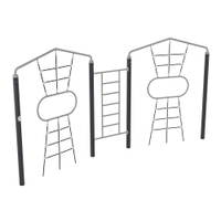 A4K Lime Doppeltes Kletternetz mit Leiter - NV42305 A a 25