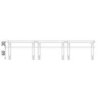 A4K Lime Metall-Balancierbalken-Set - NV42309 A x 25