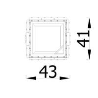 Robinio Abfallbehälter - NV5229 xa 25