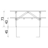 Terra Sitzgruppe L, mit Verankerung - 58112PZ SV