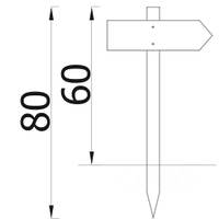 Terra Holzschild A - 58419 SV