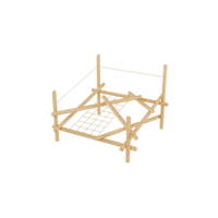 Robinio Balancierparcours mit Seilnetz, klein - NV6826 b 25