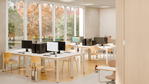 Lia Basic Mehrzweckstuhl, Kunststoffschale - STEAM classroom 01