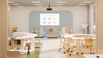 Lia Drehstuhl Mini Lift, Sitzhöhe: 31-41cm - STEAM classroom 03