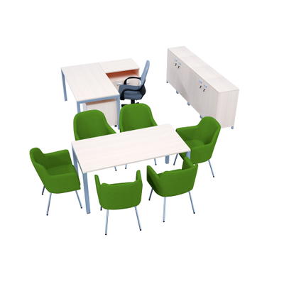 Büroausstattung OPTO 2, Ahorn E