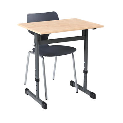 Schüler-Kufentisch IN-T, Einer, mit Stuhl – Gr. 6
