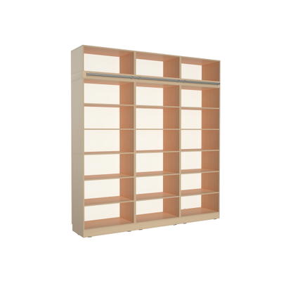 Regalwand, T 48, H 269, 3-reihig (Grande 115/115W)