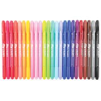 Duo-Faserstifte, 24 Farben - 024121 a 25