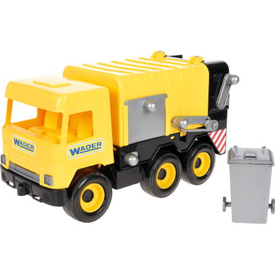 Middle Truck – Müllwagen, gelb