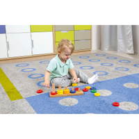 Teppich Punkte und Streifen 3 x 4 m - 056106 b 15
