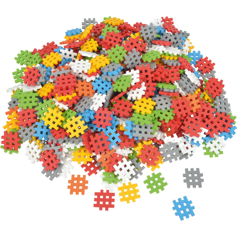 069036_b_16 Waffel-Bausteine Mini – Grundset, 500 Teile - 069036 b 16