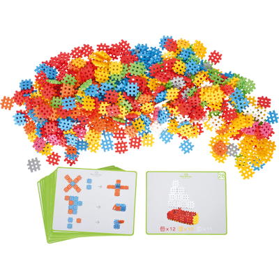 Waffel-Bausteine Mini – Set EDU mit Aufgabenkarten