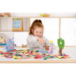 Waffel-Bausteine Mini – Konstruktionen, pastell, 500 Teile - 069050 d 20