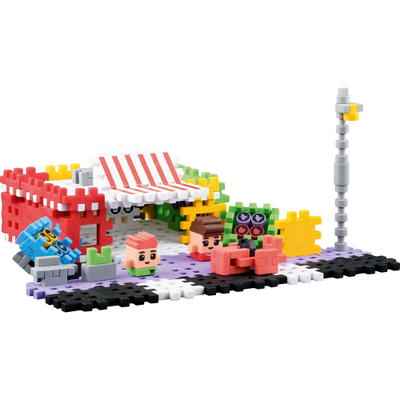 Waffel-Bausteine Mini – City Shop, 148 Teile