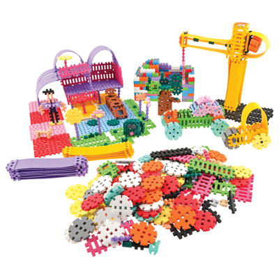 Waffel-Bausteine Mini – Bausatz, 650 Teile