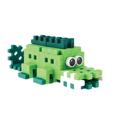 Waffel-Bausteine Mini – Pocket Pets, Krokodil