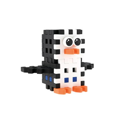 Waffel-Bausteine Mini – Pocket Pets, Pinguin