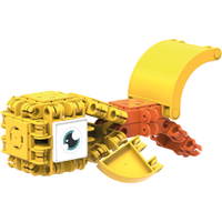 Bausteine – Clickformers Yellow, 2 Baupläne - 071029 d 19
