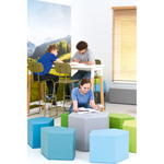 Schaumstoff-Sitzgruppe Loris 1 – Sechseck, grün - 098410PU k 24