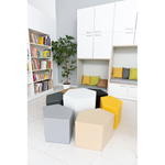 Schaumstoff-Sitzgruppe Loris 2 – Sechseck, grau - 098411PU j 23