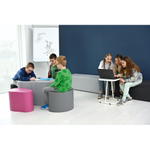 Schaumstoff-Sitzgruppe Loris 5 – Steine, magenta - 098422PU e 23