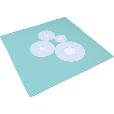 Spielmatte Quadrat mit Spiegeln