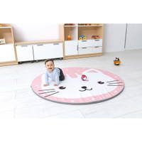 Krabbelmatte weißes Kätzchen - 101784 f 19