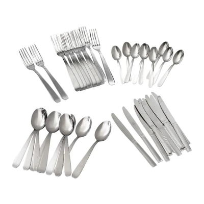 Standardbesteck aus Edelstahl, 12er Set