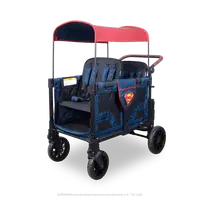 Wonderfold Superman Kinderwagen für 4 Kinder – W4 Lux Pro - 250716 Superman W4 Legal Lines 14