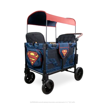Wonderfold Superman Kinderwagen für 4 Kinder – W4 Lux Pro