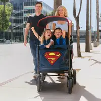 Wonderfold Superman Kinderwagen für 4 Kinder - W4 Lux Pro – Bild 7
