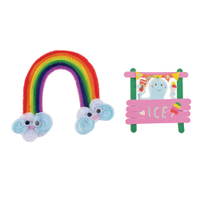 Chenilledraht-Bastelset, Regenbogen - 300567 b 25