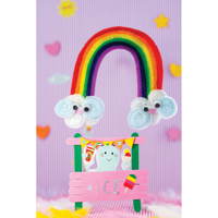 Chenilledraht-Bastelset, Regenbogen - 300567 c 25