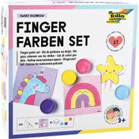 Fingermalfarben-Set, Sweet Regenbogen - 300578 c 25