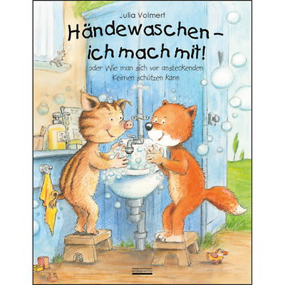 Kinderbuch, Händewaschen – Ich mach mit!