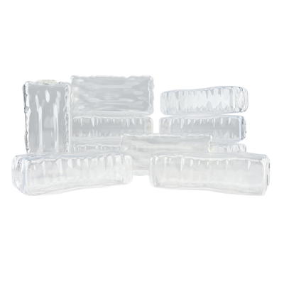 Transparente Eisblöcke, 10 Stück