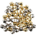 Kleine Gold- und Silberglöckchen, 50 Stück - 357046 a 24