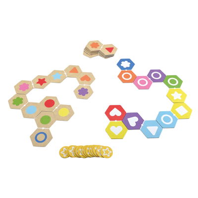 Domino – Farben und Formen
