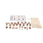 Taktiles Bingo – Zuordnen der Formen, 4 Spielkarten - 457139 a 23