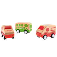 Holzautos mit Effekten, 3 Stück - 510031 b 23