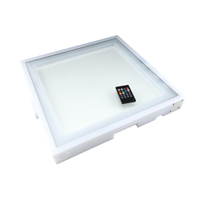 LED-Bodenfliese mit Berührungssensoren, quadratisch - 519353 a 25