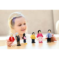 Holzpuppen – Großfamilie aus Asien - 531087 d 26