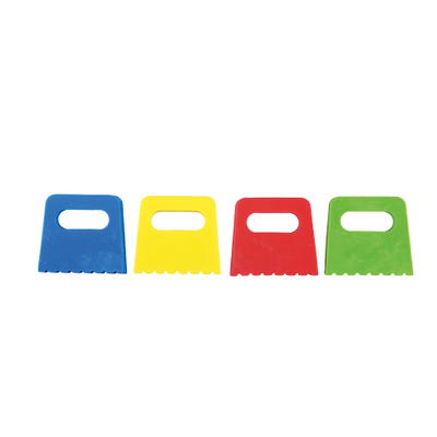 Schaumstoffbastelspachtel, 4er-Set