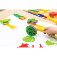 Pinsel- und Stempelset, 25 Teile - 533022 h 25
