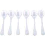 Teelöffel, glatt, 6 Stück - 540007 a 14