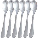 Teelöffel, glatt, 6 Stück - 540007 b 14